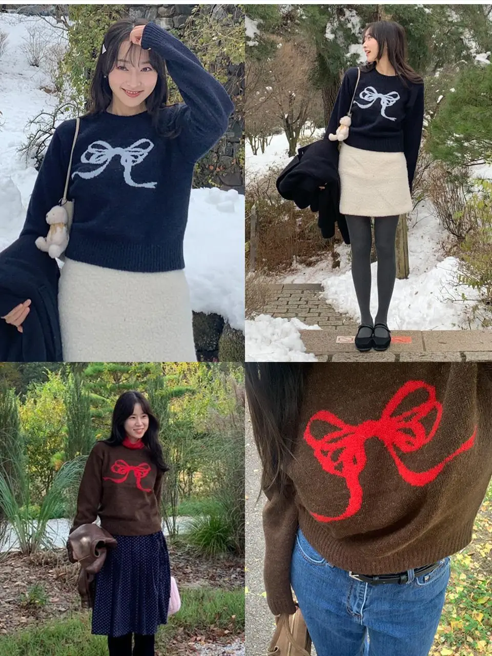 [모음전] 벤시몽 RIBBON JACQUARD KNIT - 3color 상세페이지 4